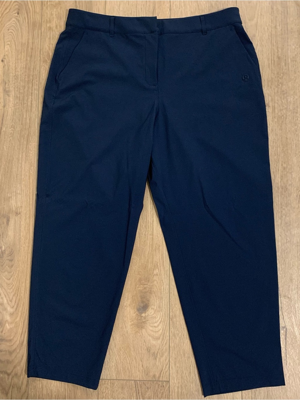 Lululemon Women’s Navy Straight-Leg Performance Pants-Size 33